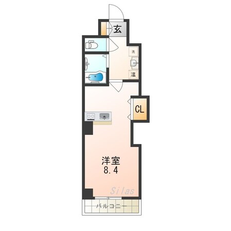 緑橋駅 徒歩1分 5階の物件間取画像